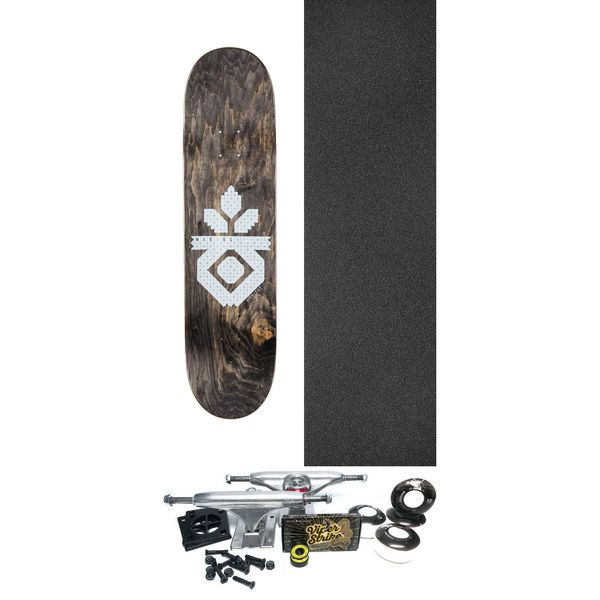 Habitat Skateboards Marius Syvanen Web of Life Skateboard Deck - 8.37" x 32" - Complete Skateboard Bundle